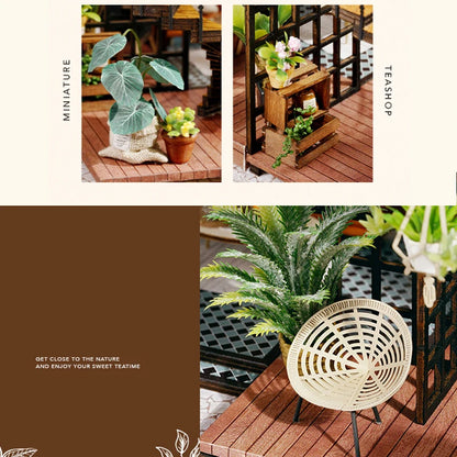 Doll House Handmade 3D Puzzle Making Building Model Kit Production And Assembly Room Toys Wooden Crafts DollHouse Birthday Gifts