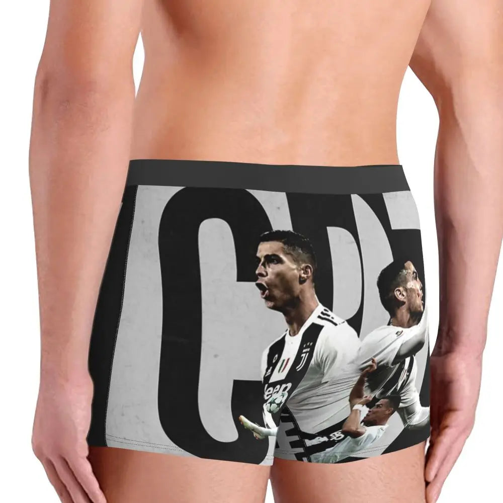 Boxer Underpants Shorts CR7 Panties Men Soft Underwear for Homme Man Boyfriend Gift