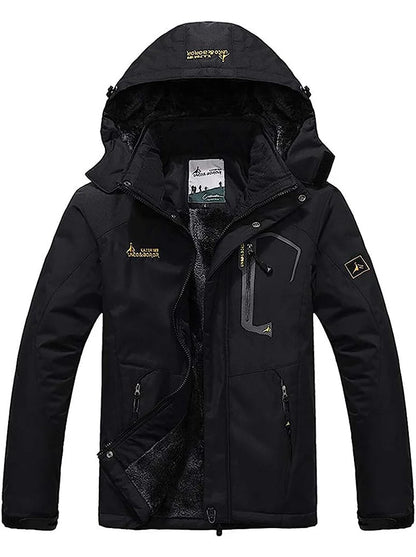Men's Winter Parkas Outdoor Jacket Thicken Fleece Warm Waterproof Windbreaker Ski Jackets Climb Men Thick Coat Hot Sale