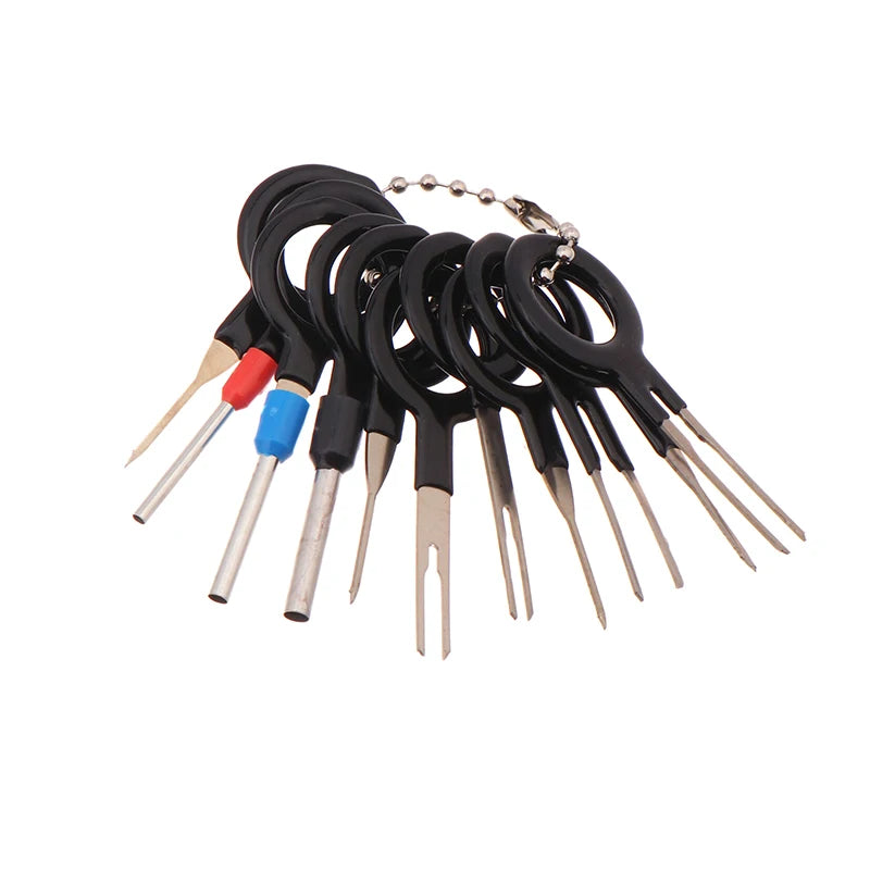 Car Terminal Removal Repair Hand Tools Electrical Wiring Crimp Connector Pin Extractor Kit