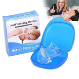 Anti-Snore Tongue Retaining Device Reusable Anti Snoring Mouthpiece Braces Snoring Stopper n Women Night's Sleep