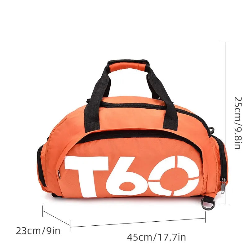 Bolsa de gimnasio impermeable para hombre y mujer, bolso deportivo para Fitness al aire libre, bolsas portátiles ultraligeras para deportes de Yoga, mochila de viaje grande