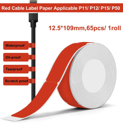 Phomemo D30 Q30/31 Mini Label Printer Paper Printing Label Waterproof Oilproof Scratch-Resistant Price Label Laser Sticker