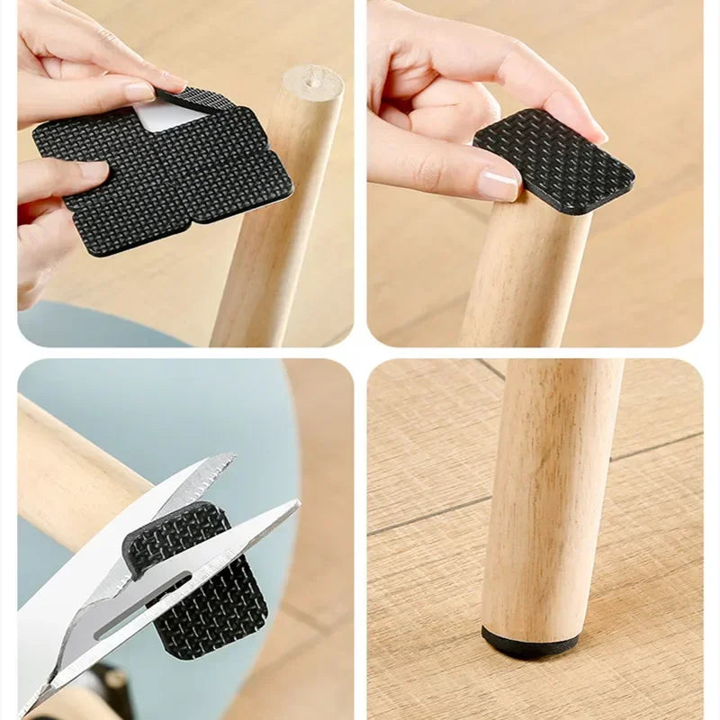 Self-adhesive Furniture Leg Feet Protector Pad, Chair, Anti-slip, Scratch-resistant, Floor Pads, DIY 