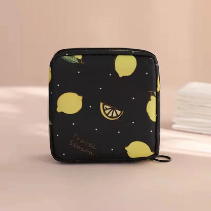 Women Girls Tampon Storage Bag Cosmetic Bag Organizer Bag Organizer Case Sanitary Pad Pouch Napkin Cosmetic Bags Tampon Holder