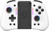 LinYuvo KS42 Meteor Light Wireless Joy-pad with 8 Color RGB Lights for Switch/Lite/OLED, with Programmable,,Turbo & Vibration