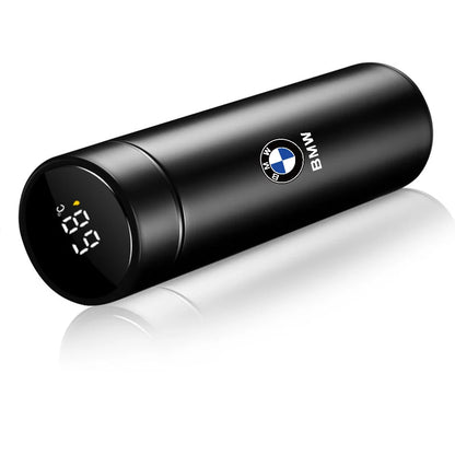 Termo inteligente con pantalla de temperatura, de acero inoxidable 304, con aislamiento al vacío, para BMW M Performance.