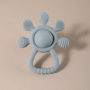 2025 new Teething Silicone Palm Rattle Teether bunny - Safe Baby Chew Toys for Soothing Sore Gums