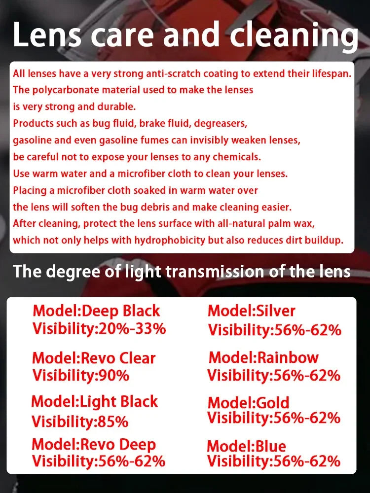 Motorcycle Helmet Visor for KYT TT Revo Helmets Replacement Lens Shield Windshield Casco Moto Visera Accessories Glasses Lens