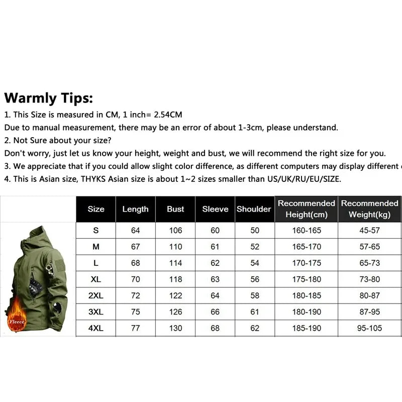 Chaqueta militar informal con capucha para hombre, estilo aviador, de combate, impermeable, de piel de tiburón, estilo softshell, táctica