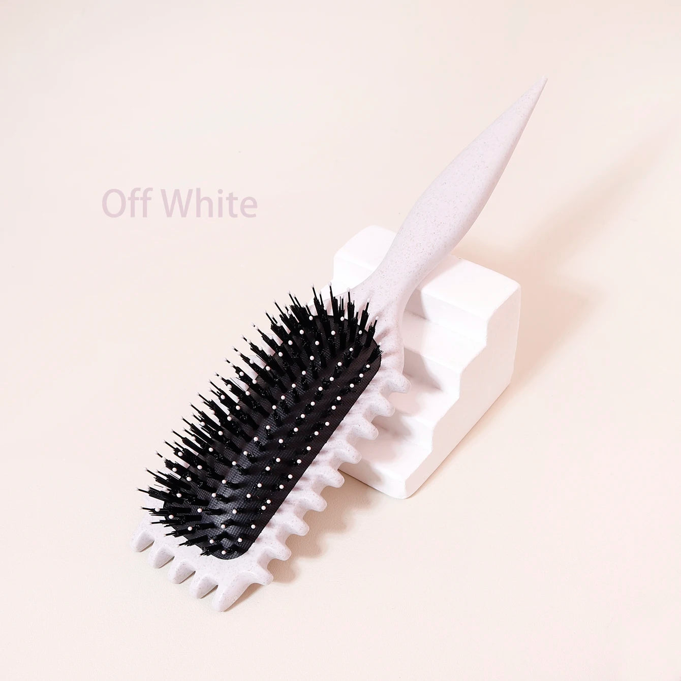 Cepillo de aire avanzado con cojín de aire y peine de dientes duros, especial para pelucas de cabello natural. 