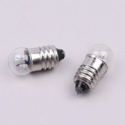 10PCS Miniature Round 0.3A 1.5V 2.5V 3.8V Small light cannon for student experiment Small Light Bulbs Beads