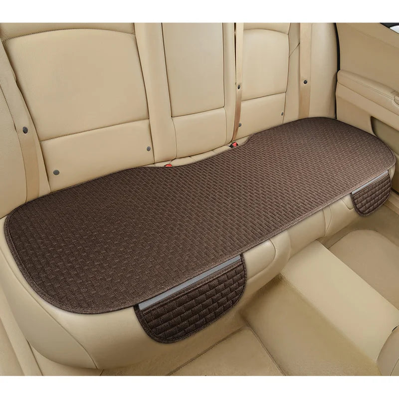 Universal Car Seat Cover Car Front Rear Seat Back Cushion Falx Car Seat Cushion Protector Auto Interior Pad Fit for Most Cars