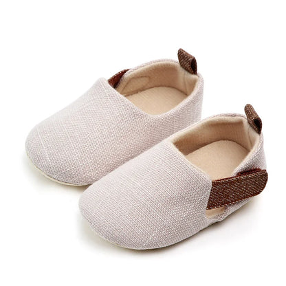 New Cotton Baby Shoes Soft Non-slip Rubber Sole Newborn Toddler Shoes First Walkers Cartoon Print Baby Boy Girl Shoes