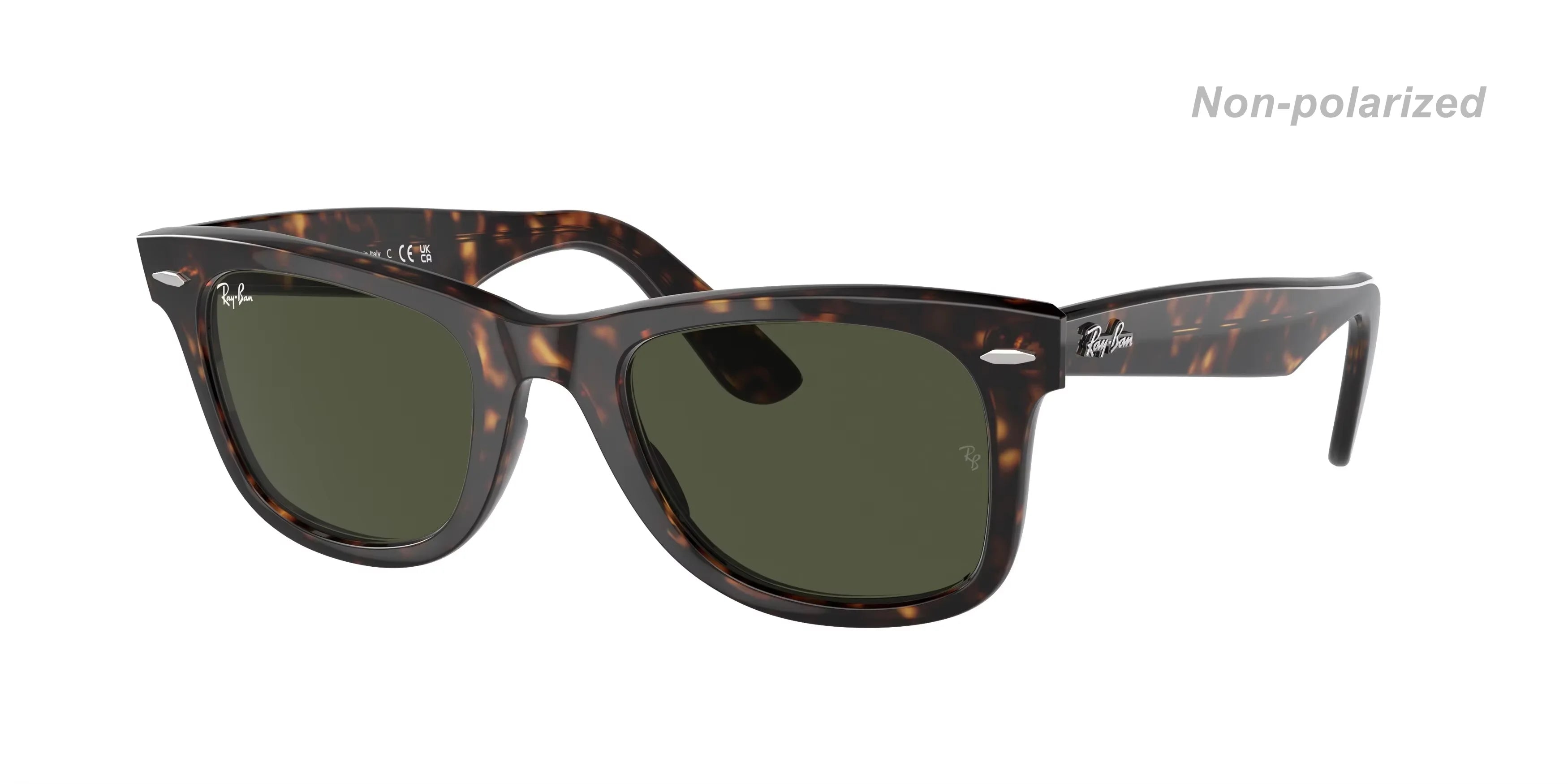 RayBan Original Classic 2140 / 2140F WAYFARER Square Sunglasses Glass Lenses, Polarized UV Protection Premium Eyewear in Box