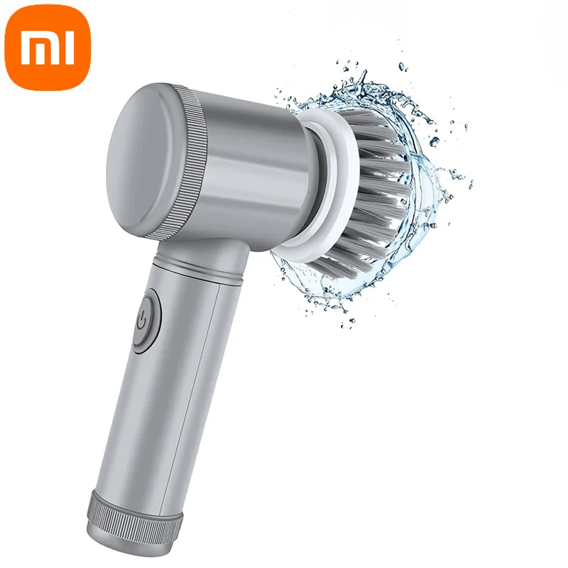 Cepillo eléctrico Xiaomi MIJIA para limpieza de baño con 5 cabezales reemplazables.