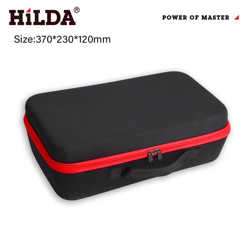 HILDA Large Capacity Tools Bag 3-size Available With Red Edges Tools Waterproof Tool Bags Electrician Hardware Tools Bag