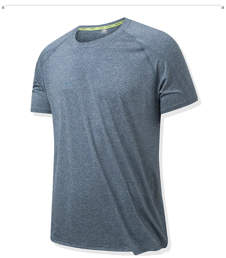 SBWL Camiseta ligera de secado rápido para hombre, de alta calidad, para correr al aire libre, caminar, entrenar, perder peso, deportes, fitness