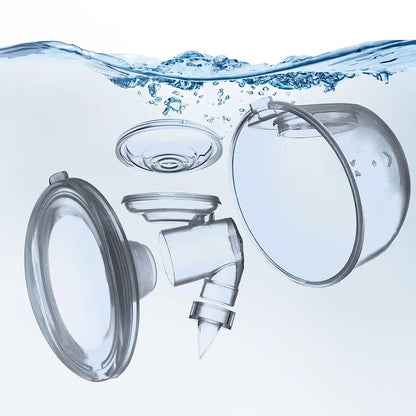 Válvula de pico de pato y diafragma de silicona, compatible con extractor de leche eléctrico, piezas y accesorios (juego de 10 piezas)