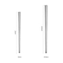 23cm Exquisite Dragon Pattern Chopsticks 304 Stainless Steel Non-slip Chinese Chopstick Food Sushi Sticks Home Kitchen Tableware