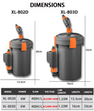 220V-240V Ultra-Quiet Aquarium Filters External Pump Aquarium Filter Bucket Silent Filter Barrel For Fish Tank Grass Accessories