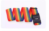 Luggage Strap Anti-theft Luggage Buckle Password Adjustable Bundling Packing Baggage Belt Suitcase Trunk Belts Bag Accessories