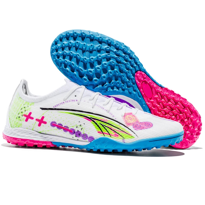 New Men Soccer Shoes Society Cleats Professional Football Boots Indoor Fast Football Field Boots Sneaker Boy Original Training