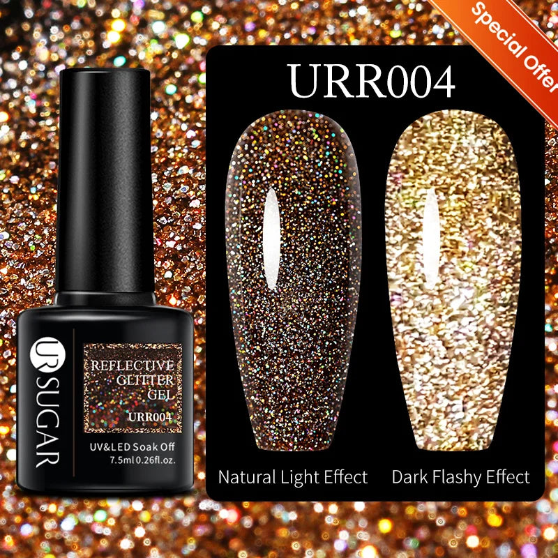 UR SUGAR 15ml Extension Nail Gel Polish Nails Finger Form Clear Nude Pink Nail Art Camouflage Hard Gel Acrylic Nail Manicur