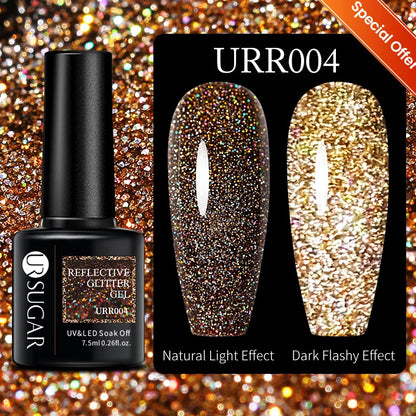 UR SUGAR 15ml Extension Nail Gel Polish Nails Finger Form Clear Nude Pink Nail Art Camouflage Hard Gel Acrylic Nail Manicur