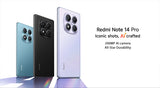 Global version Xiaomi Redmi Note 14 Pro Smartphone 200MP AI camera Helio G100-Ultra NFC 6.67" AMOLED display