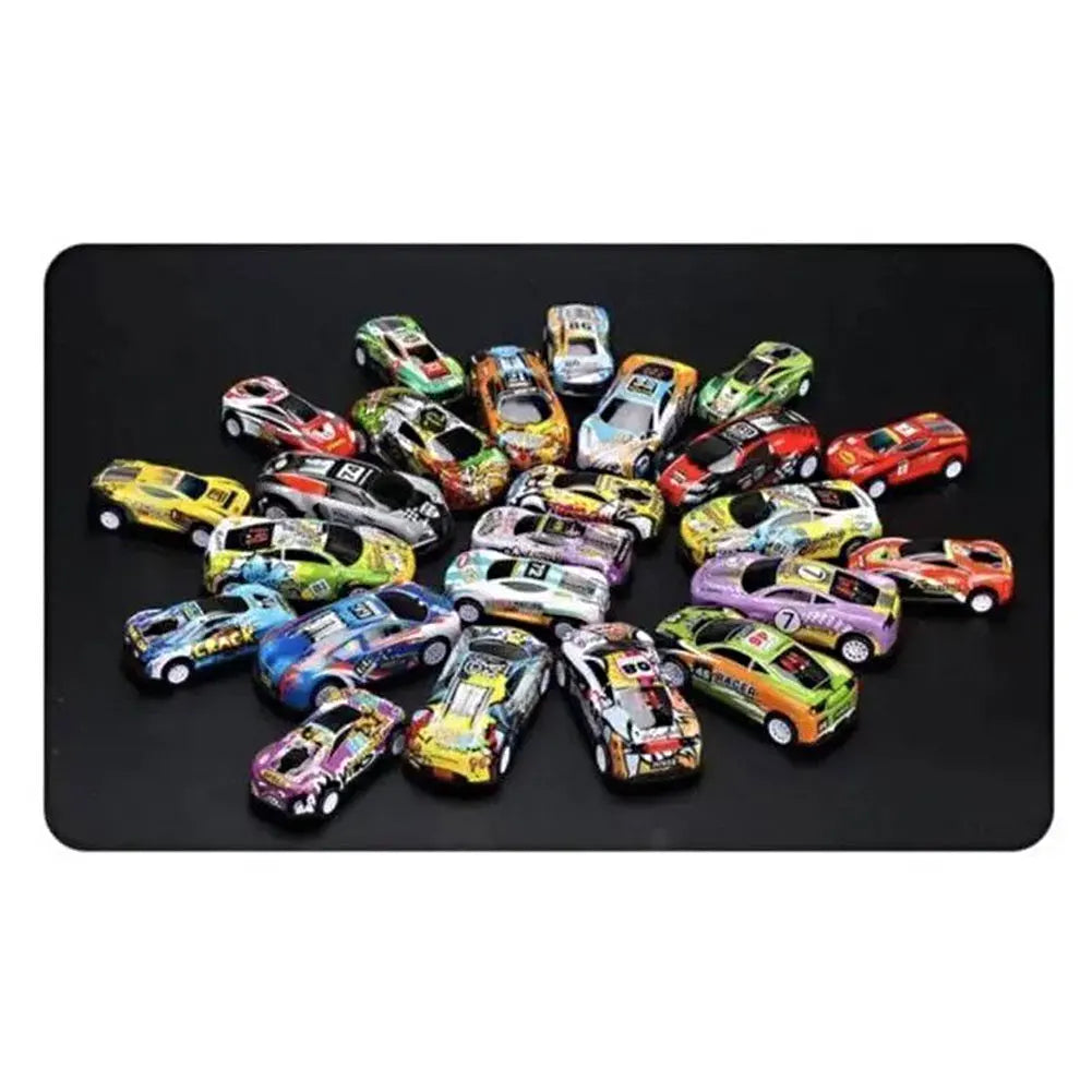 Mini coche de aleación con caja de almacenamiento, coches fundidos a presión, juguetes para niños, vehículo de inercia deslizante, kit de juguetes para niños, regalos para niños