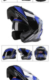 BLD Modular Motorcycle Full Face Helmet ECE Flip-up Double Anti-Fog Visor Purple Bird Sport Design In Stock Adult Men and Women
