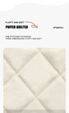 LEE Large Soft Puffer Bag Women Big Size College Students Laptop Book Quilted Tote Bag Lady Down-filled Shopping School Bags