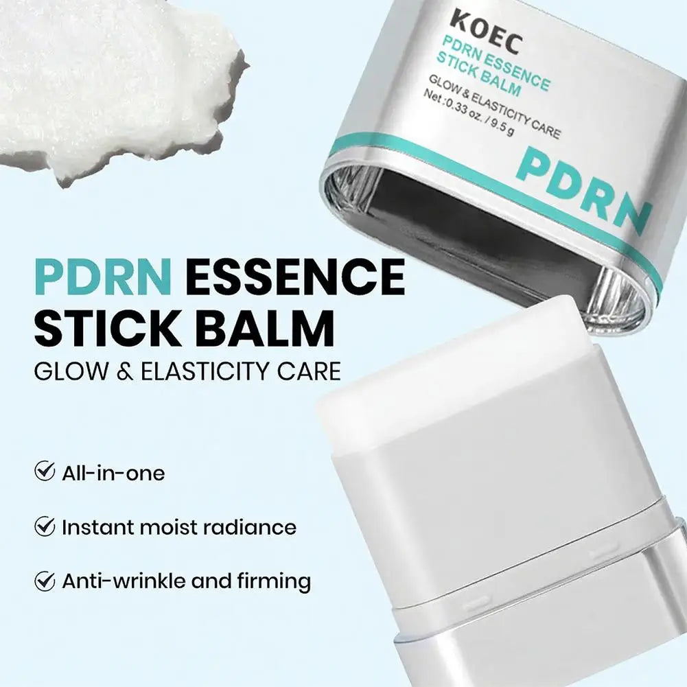 1/2/3pcs PDRN Collagen Essence Stick Balm All-in-One Eye, Neck & Makeup Base Balm, Plumping for Fine Lines Wrinkles Skin Care