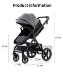 Baby stroller 3 in1,four wheel stroller,2 in 1 baby car,Lightweight strollers,Mutifunction Strollers,baby carriage,Poussette