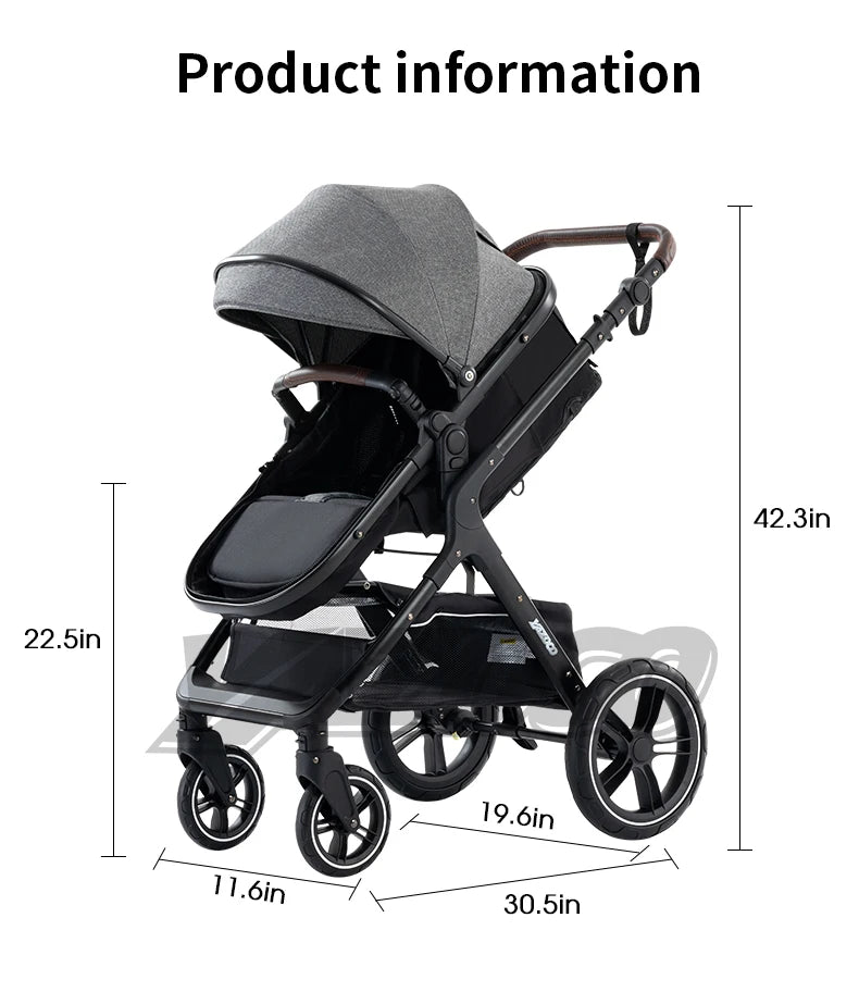 Baby stroller 3 in1,four wheel stroller,2 in 1 baby car,Lightweight strollers,Mutifunction Strollers,baby carriage,Poussette