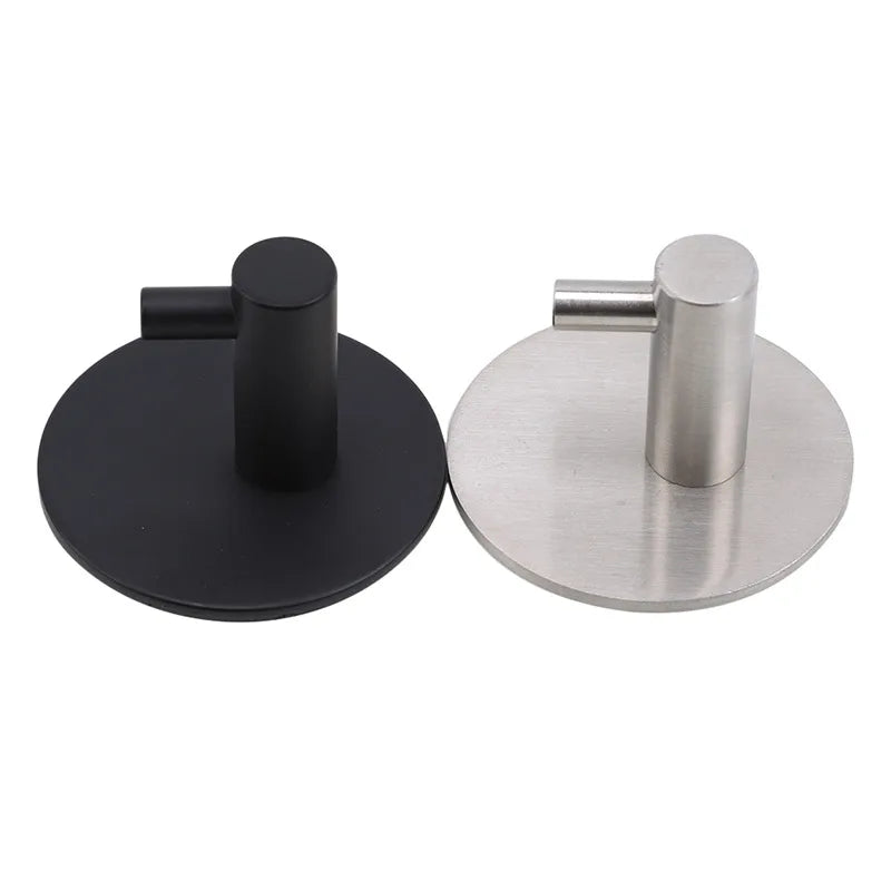 1 juego de accesorios de baño de acero inoxidable plateado, toallero, soporte para papel higiénico, gancho para barra de toalla, accesorios de baño