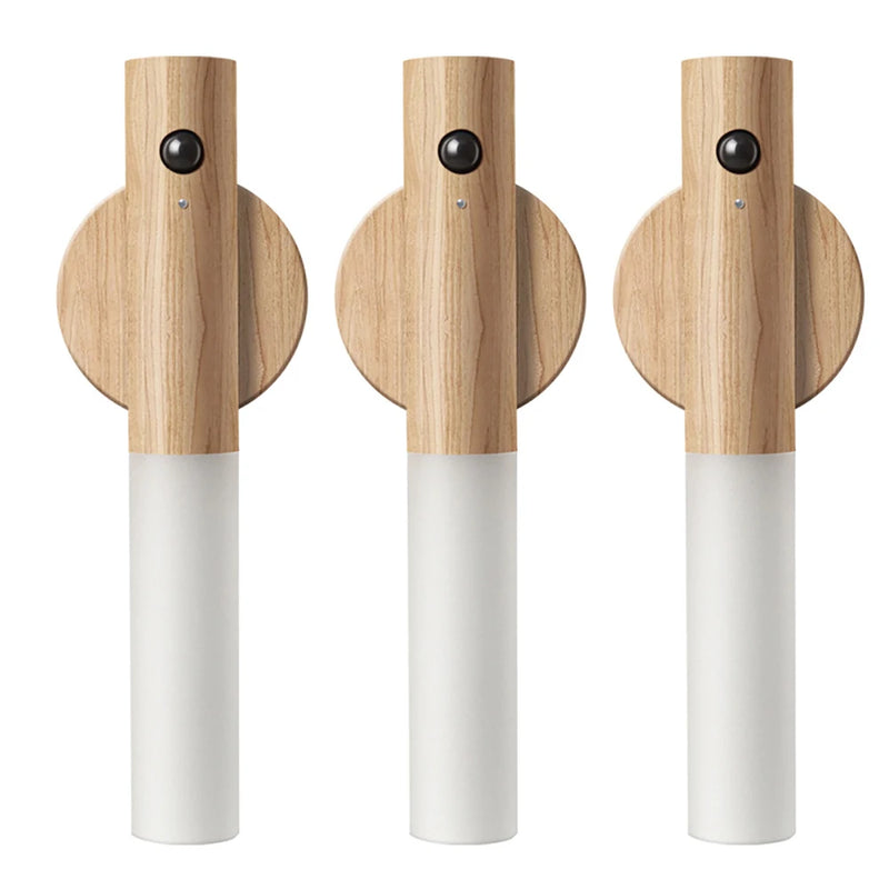 1/2/3pcs Intelligent human body sensing LED night light creative desk lamp corridor night light charging wall light