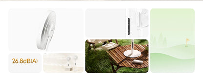 XIAOMI MIJIA DC Inverter Floor Fan Pro,Ultra-Thin Retractable,With Storage Box,Smart Standing Electric Fan,100 Air Flow Settings