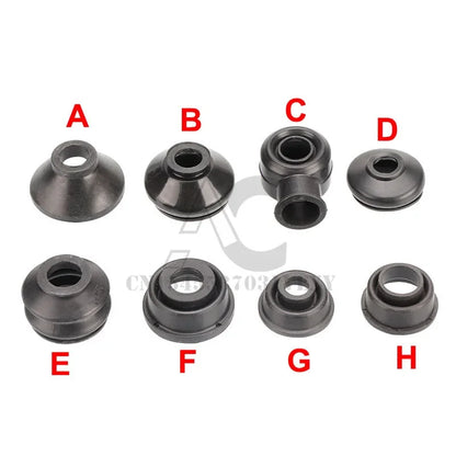 4pcs Universal Ball Joint Turn Rods Rubber Boot Dust Cover Replacement Control Arm Protector Car Suspension Steering Accessories