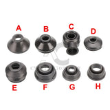 4pcs Universal Ball Joint Turn Rods Rubber Boot Dust Cover Replacement Control Arm Protector Car Suspension Steering Accessories