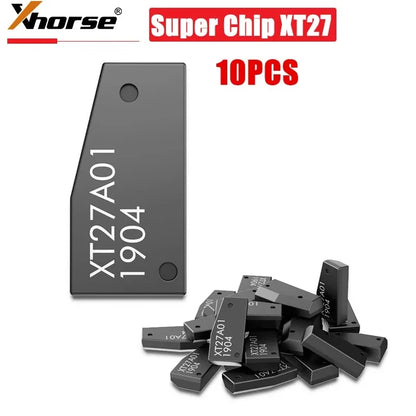 10 transpondedores Xhorse VVDI Super Chip XT27A XT27A01 XT27A66 compatibles con reescritura para VVDI2/VVDI MAX/VVDI MINI