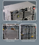 MOC Military Prison Building Blocks Military Restricted Area Trap Blocks Toys Sets DIY Construction Bricks Toys for Boys Gifts