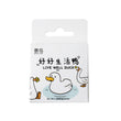 Etori Life46pcs/pack Good Life Duck Album decorative stickers Self-adhesive stickers for DIY student stationery notebook diary