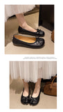 Summer Women's Bowknot Flat Tabi Ninja Shoes Pig Toe Slippers Lazy Person Horse Hoof Shoes Women Split Toe Mocassines Loafers