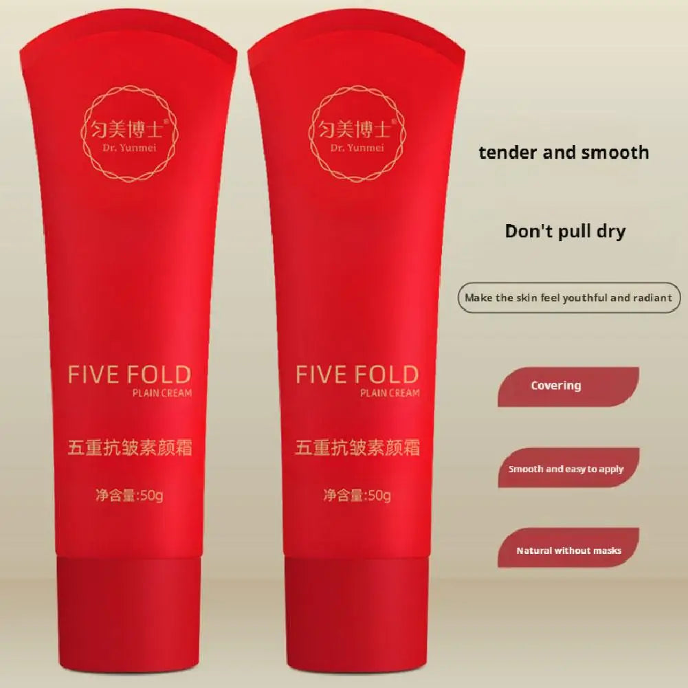 Five-fold BB Cream Concealing Moisturizing Hydrating Sun Protection Face Base Tone Oil Control Long-lasting Facial Makeup
