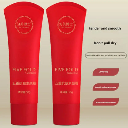 Five-fold BB Cream Concealing Moisturizing Hydrating Sun Protection Face Base Tone Oil Control Long-lasting Facial Makeup
