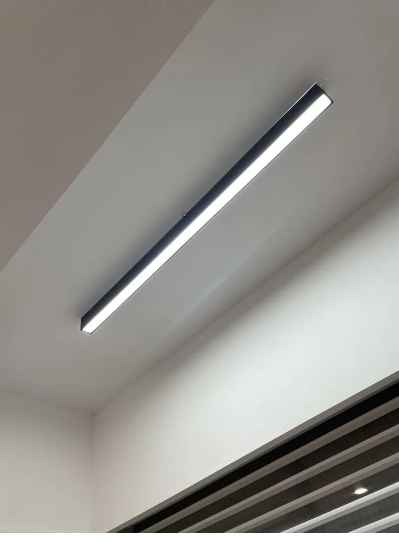 Modern Long Strip Ceiling Light Surface Mounted Minimalist Aisle Lamp Living Room Bedroom Kitchen Home Office LED Lighting