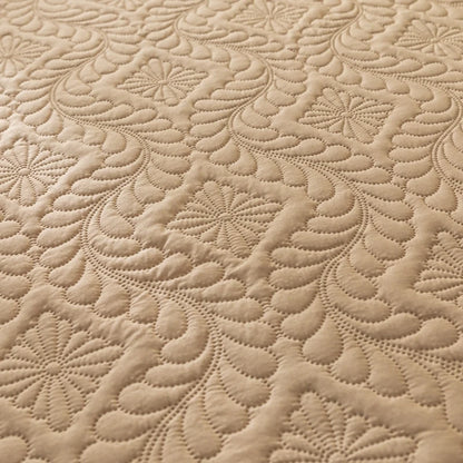 Waterproof Quilted Mattress Cover - Cotton Top, Antibacterial Fiber Fill, TPU Waterproof Layer - A-Class Health Standard
