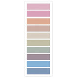 2400S Transparent Colorful Index Creative Memo Pads Office School Stationery Self-Adhesive Stickers Sticky Note Pads
